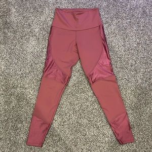 Onzie Moto Midi Legging Mauve size XS